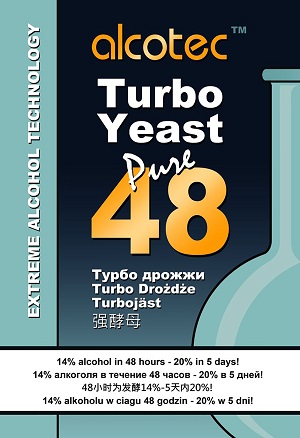   Alcotec Turbo Yeast Pure 48, 135 